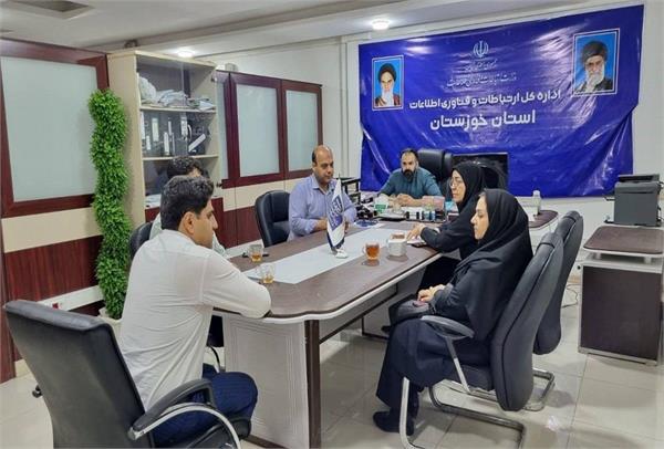 بازدید بازرسان سامانه فواد ۱۲۸ از اداره‌کل ارتباطات و فناوری اطلاعات خوزستان