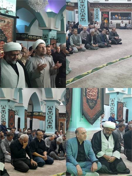مراسم سوگواری و عزاداری رحلت پیامبر(ص) وشهادت امام حسن مجتی (ع)در نمازخانه وزارت